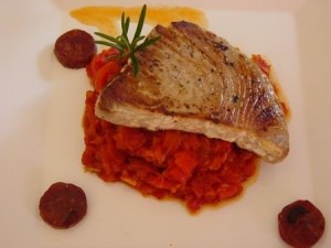 Thon à la Biscayenne … Thon à la Biscayenne …