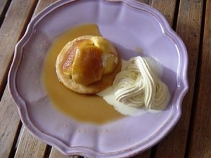 Pommes cuites Tatin