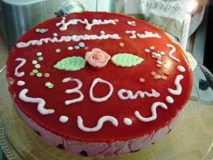 Bavarois à la framboise Bavarois à la framboise