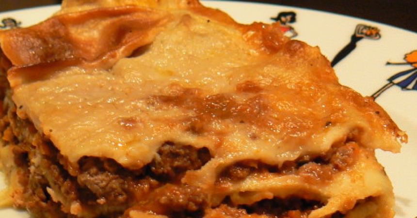 Lasagnes à la bolognaise Lasagnes à la bolognaise