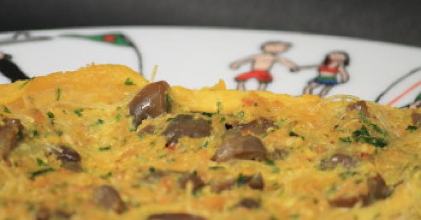 Tortilla aux champignons Tortilla aux champignons