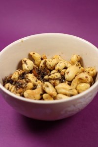 Noix de cajou aux épices Noix de cajou aux épices