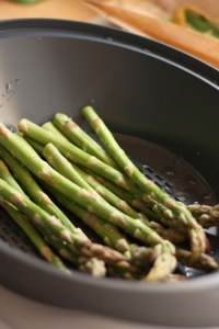 Asperges vertes, St Jacques et Sauce hollandaise entree bases culinaires Asperges vertes, St Jacques et Sauce hollandaise