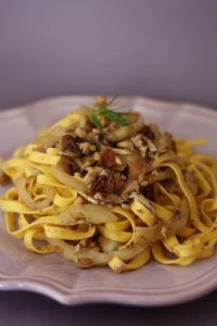Tagliatelles à la Sarde Tagliatelles à la Sarde