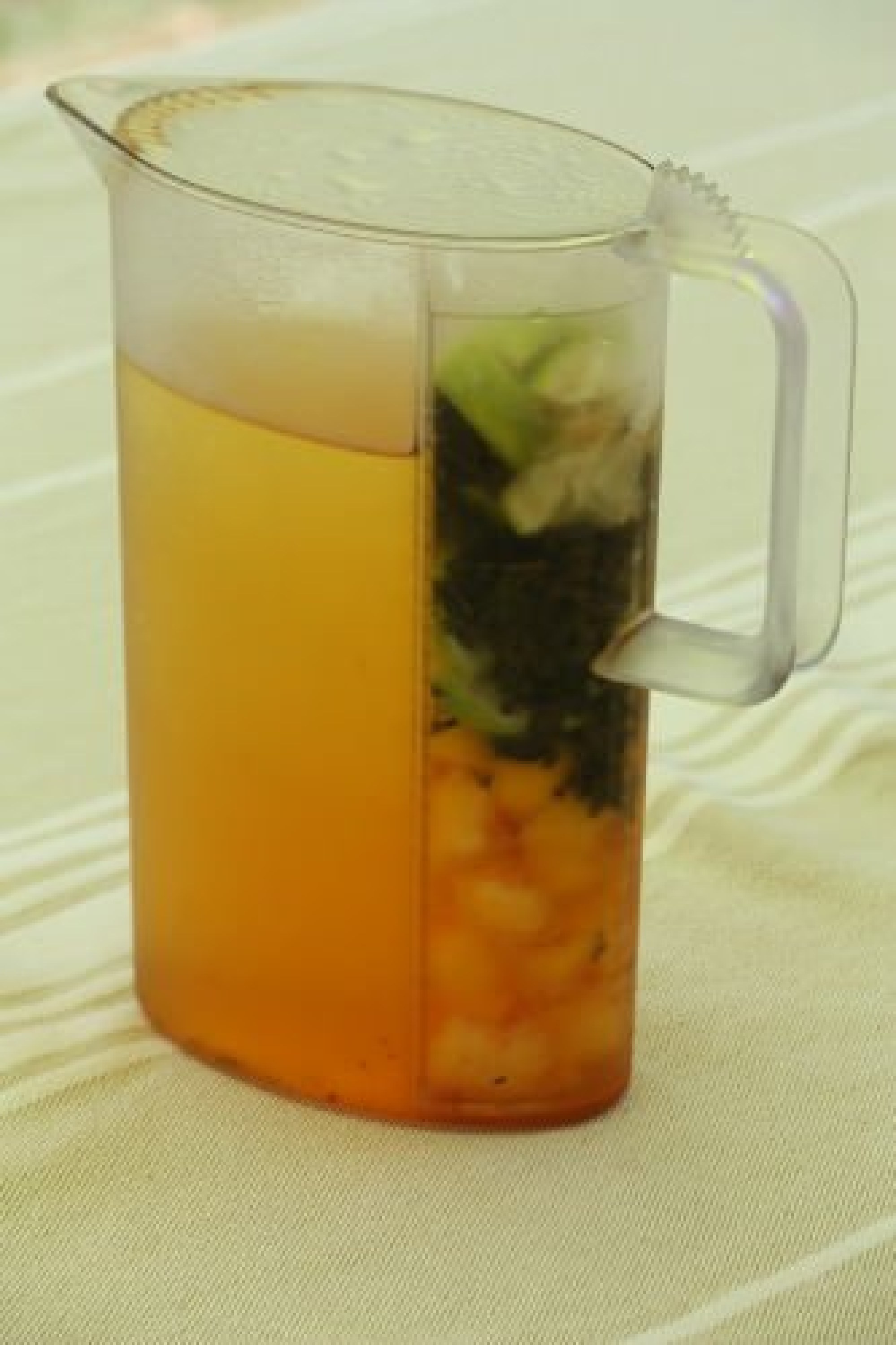 Thé glacé à la pêche brunch aperitif Thé glacé à la pêche