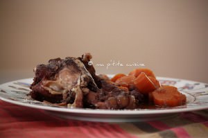 Sauté de dinde façon Bourguignon