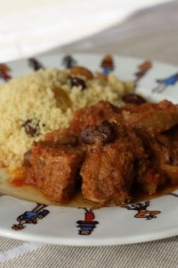 Tajine de veau au citron confit et au safran Tajine de veau au citron confit et au safran