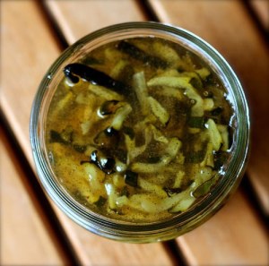 Confit de courgette à la vanille Confit de courgette à la vanille