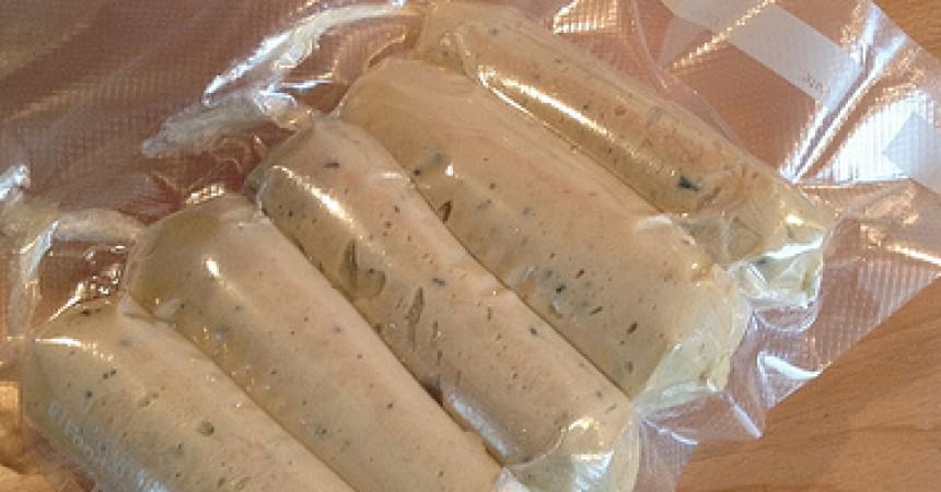Boudin blanc à la truffe noire Boudin blanc à la truffe noire