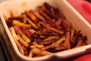 Carottes confites au four, au miel et au cumin Carottes confites au four, au miel et au cumin