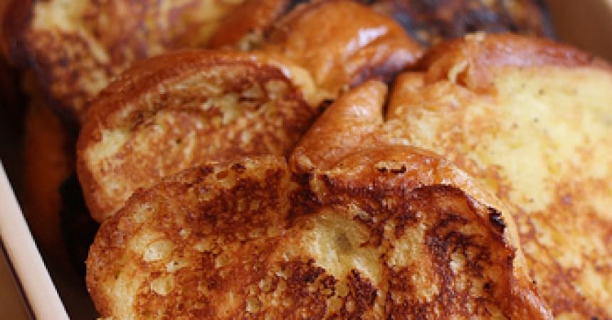 La recette facile du pain perdu avec de la brioche La recette facile du pain perdu avec de la brioche