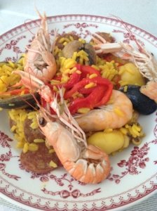 Paella maison aux fruits de mer Paella maison aux fruits de mer