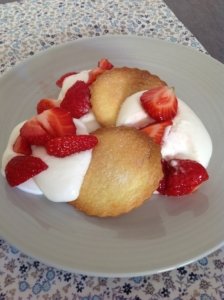 Mille feuille croustillant fraise & menthe Mille feuille croustillant fraise & menthe