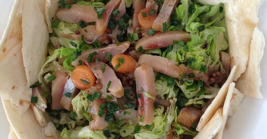 Salade au hareng fumé Salade au hareng fumé