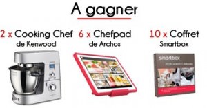Photographiez votre cuisine pour gagner des cadeaux ! Photographiez votre cuisine pour gagner des cadeaux !