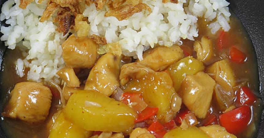 Poulet a l’aigre douce Poulet a l’aigre douce