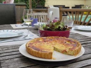 Tarte saumon, ricotta & chou pointu Tarte saumon, ricotta & chou pointu