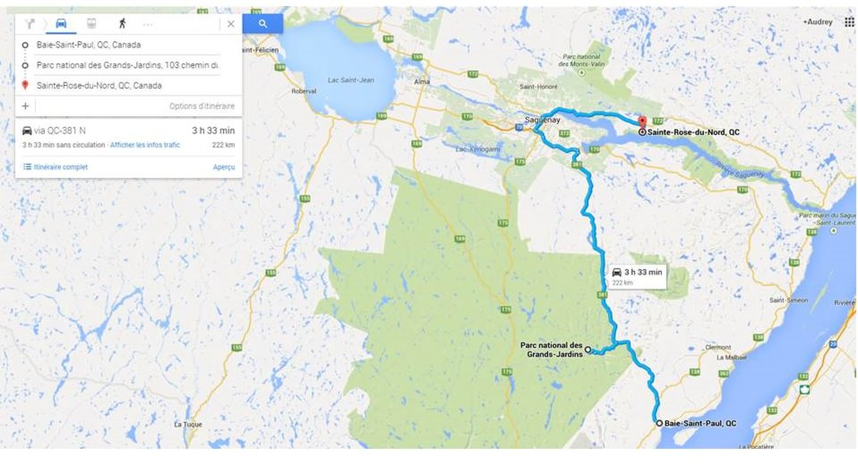 A la découverte du Fjord du Saguenay (Québec, Canada) Ma p'tite cuisine