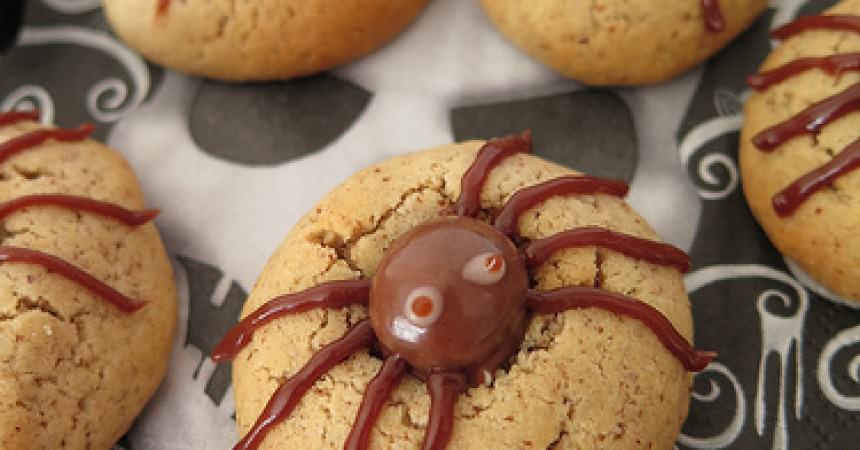 Spider cookies, les cookies araignées pour célébrer Halloween Spider cookies, les cookies araignées pour célébrer Halloween