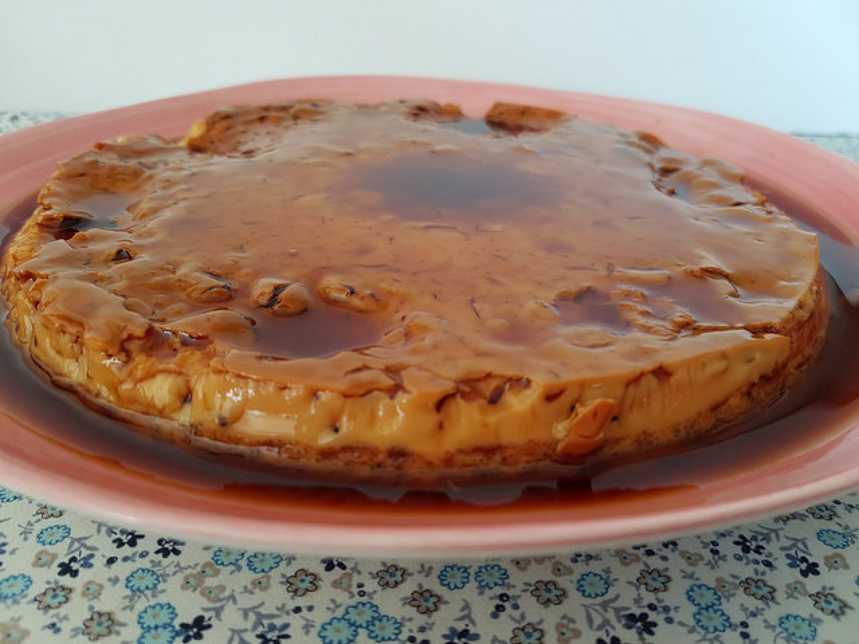 Flan au lait concentré et au caramel