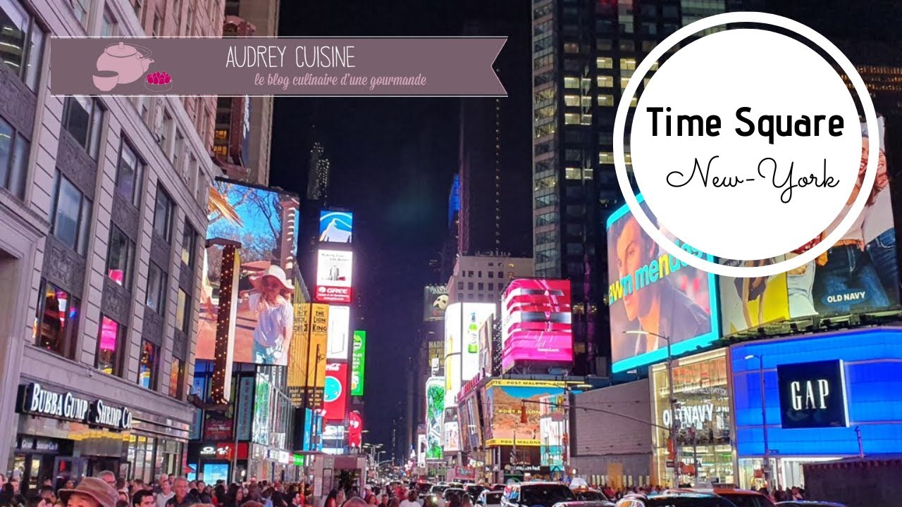 Soirée à Time Square New York