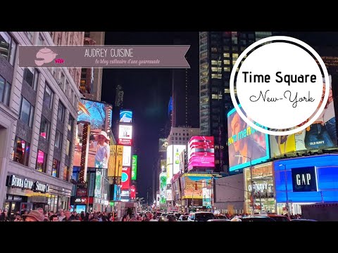 Soirée à Time Square New York
