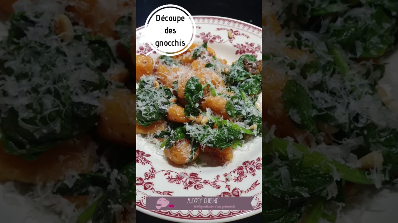 Découpe des gnocchis maison