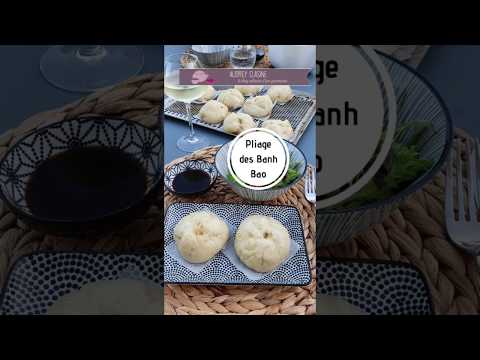 Pliage des banh bao