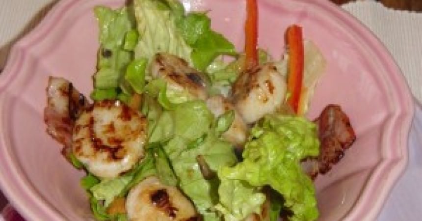 Salade de St Jacques Salade de St Jacques