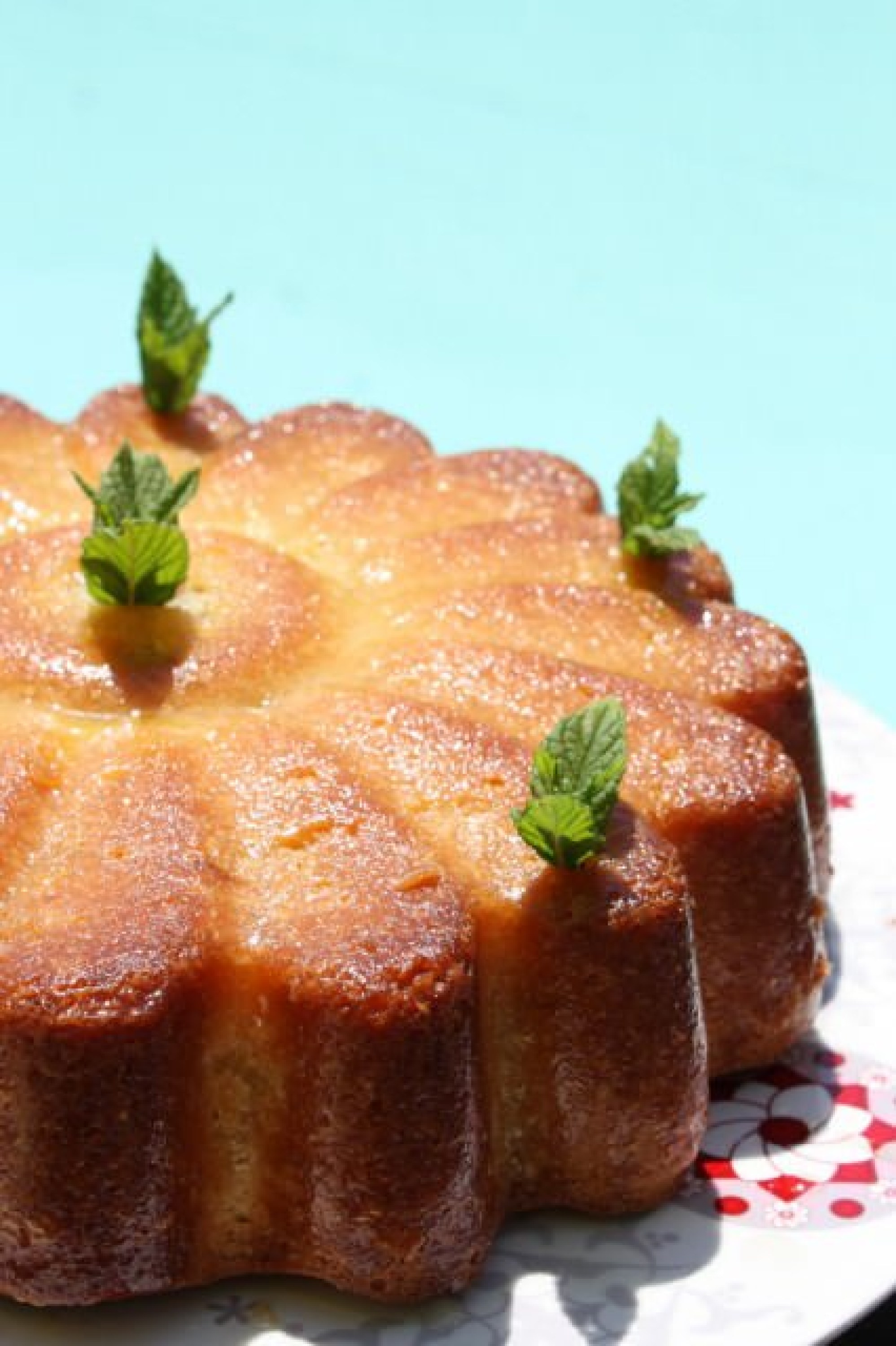 Gateau Au Sirop De Citron Vert The A La Menthe Audrey Cuisine