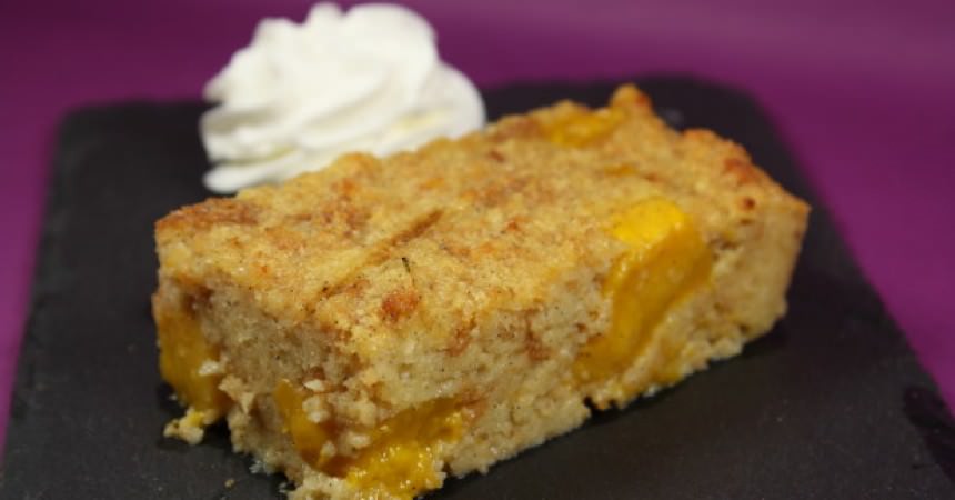 Pudding à la brioche et à la mangue Pudding à la brioche et à la mangue