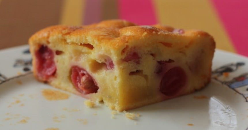 Clafoutis aux cerises & lait de coco Clafoutis aux cerises & lait de coco