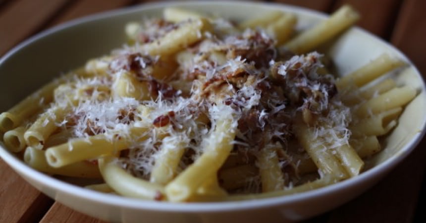 La vraie recette des pâtes à la carbonara La vraie recette des pâtes à la carbonara