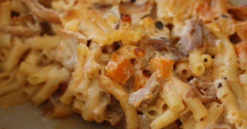 Gratin de pâtes facile et rapide ! Gratin de pâtes facile et rapide !