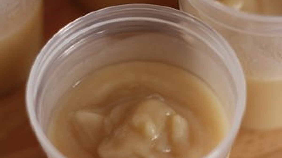 Recette De La Compote De Poire Pour Bebe Audrey Cuisine