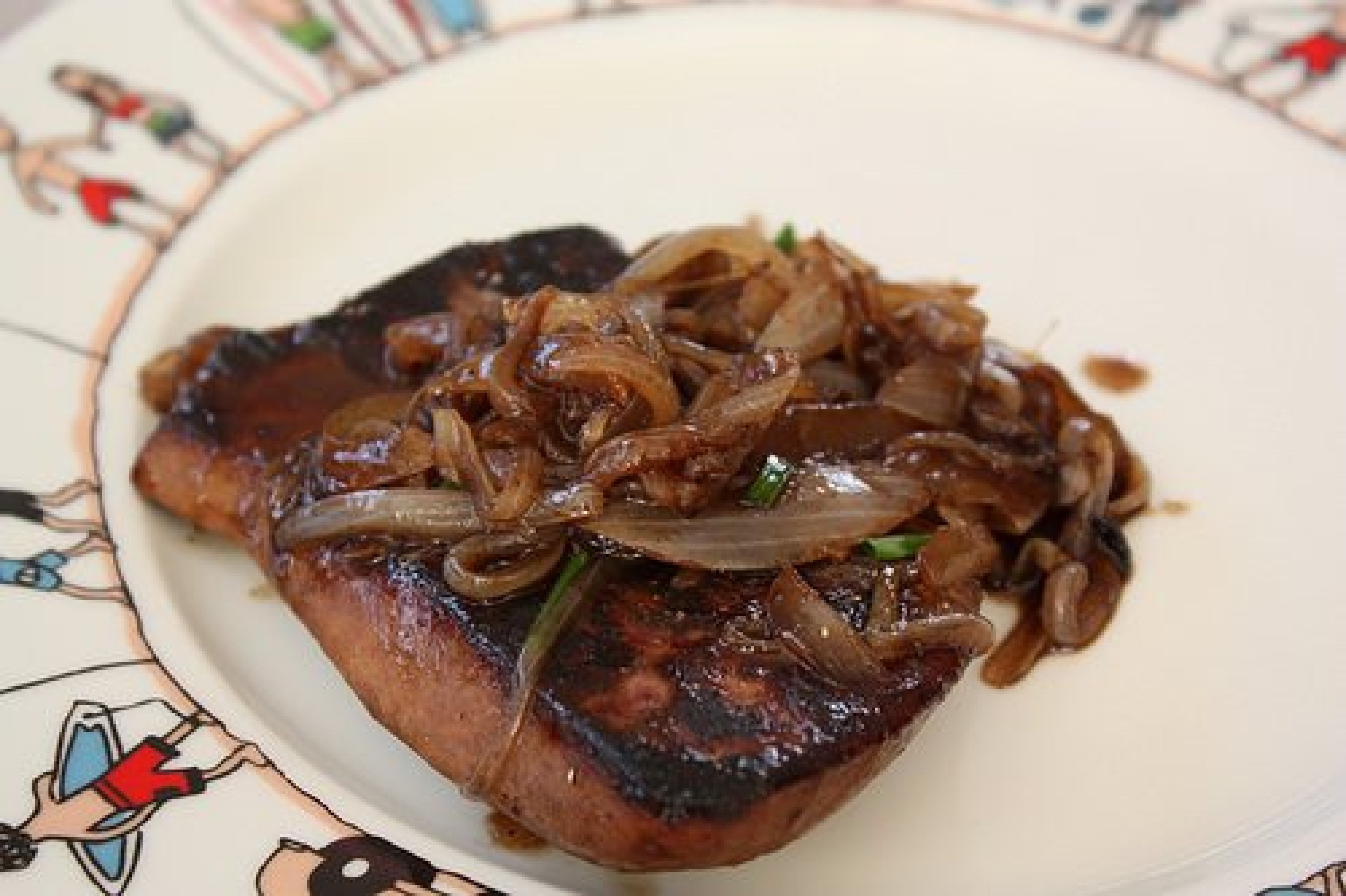 Recette du foie de veau à la vénitienne Audrey Cuisine