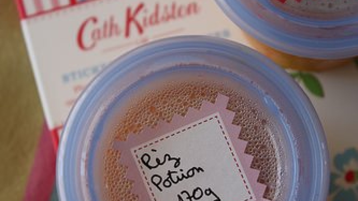 Recette De La Puree De Riz Et Potiron Pour Bebe Audrey Cuisine