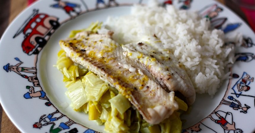 Sole à la vapeur d’agrumes Sole à la vapeur d’agrumes