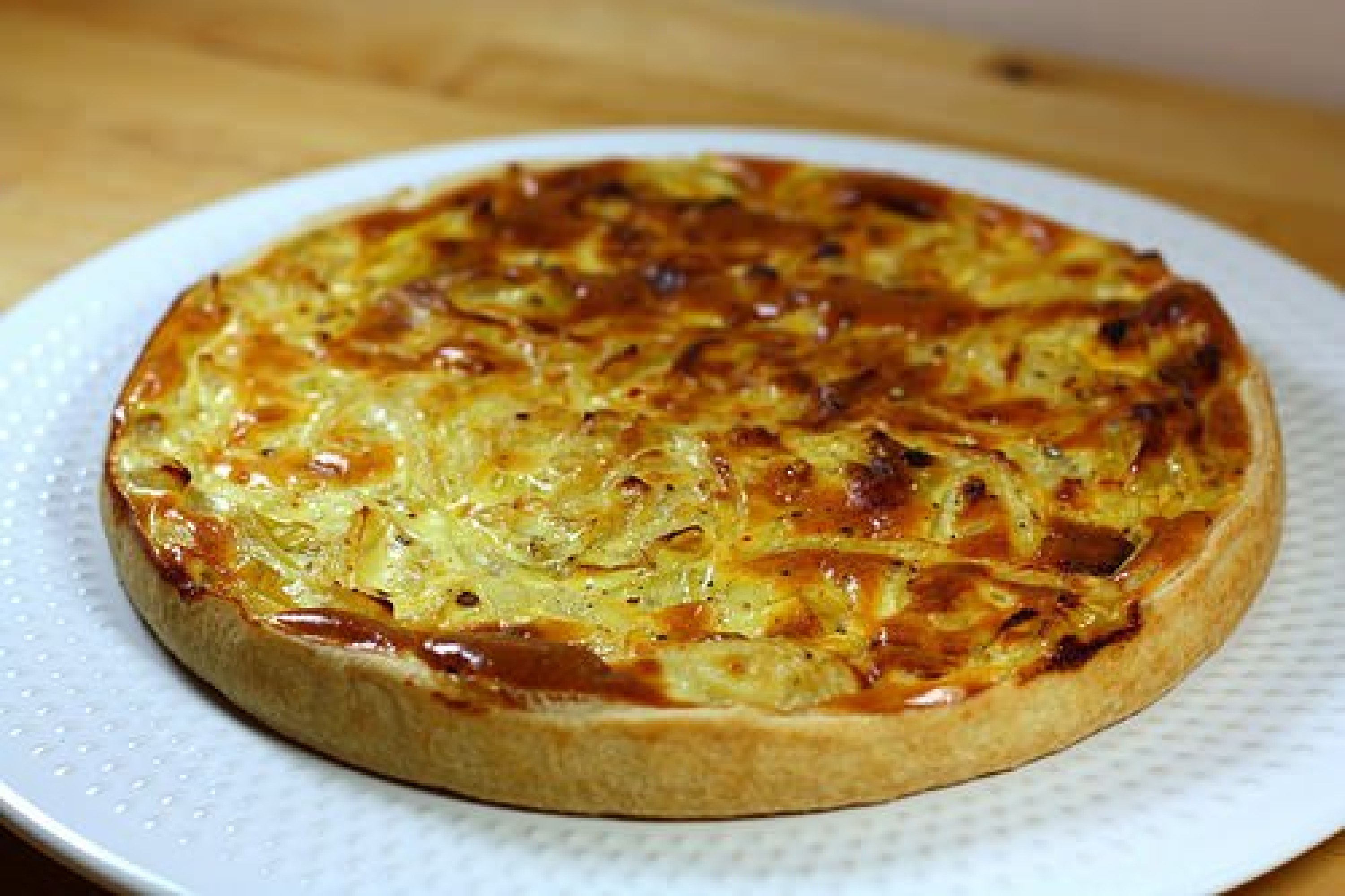 Recette De La Tarte Aux Oignons Legere Audrey Cuisine