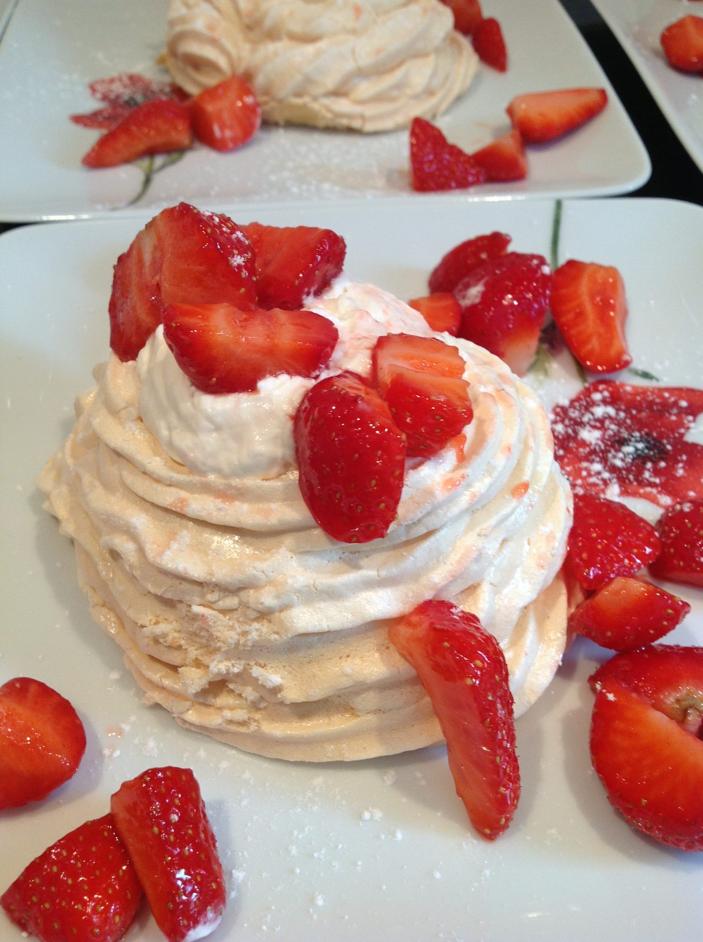 Pavlova aux fraises | Audrey Cuisine