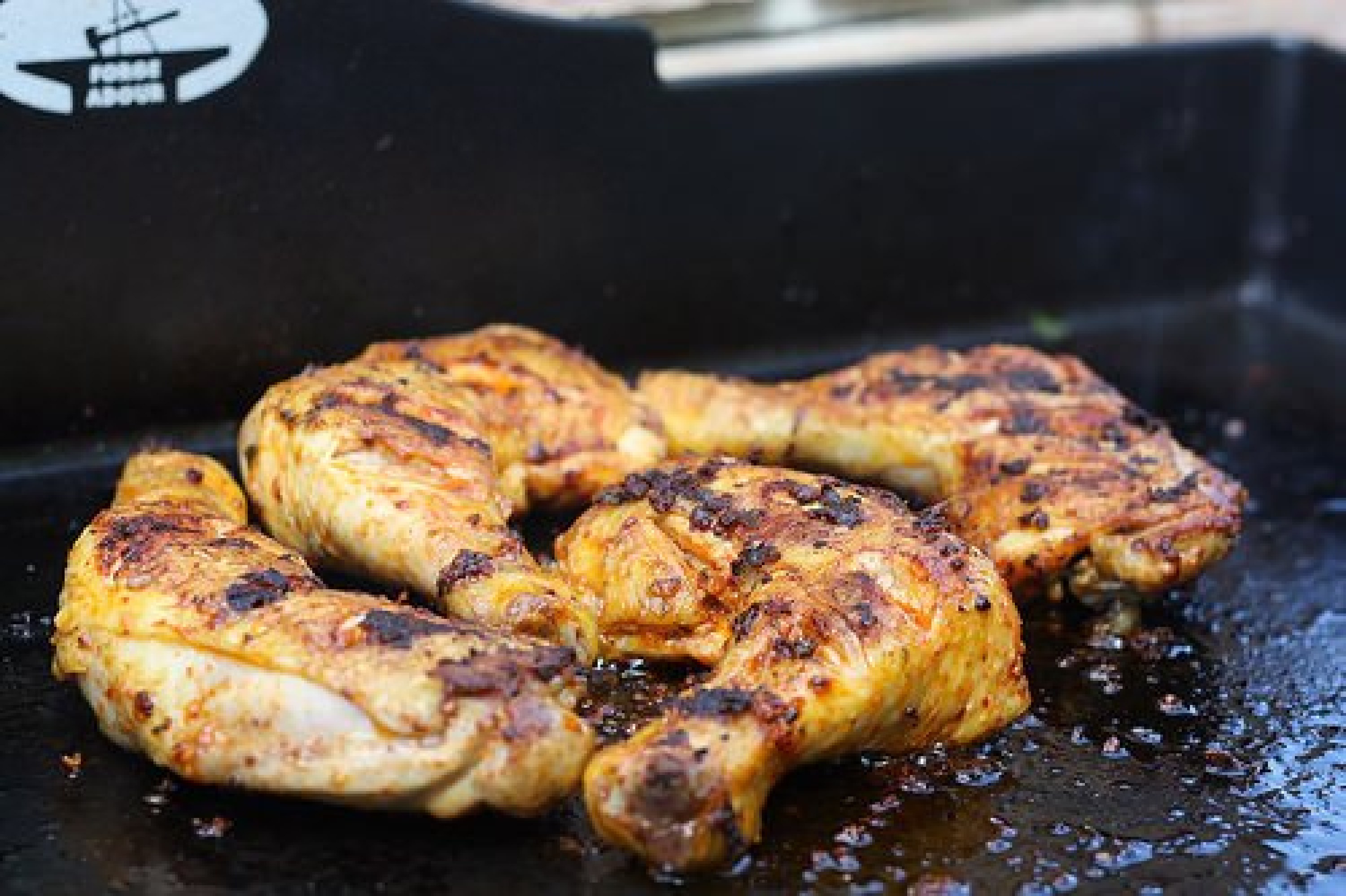 Poulet Mariné à Lespagnole à La Plancha Audrey Cuisine