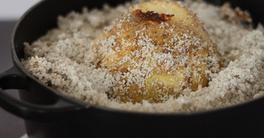 Céleri en croute de sel Céleri en croute de sel