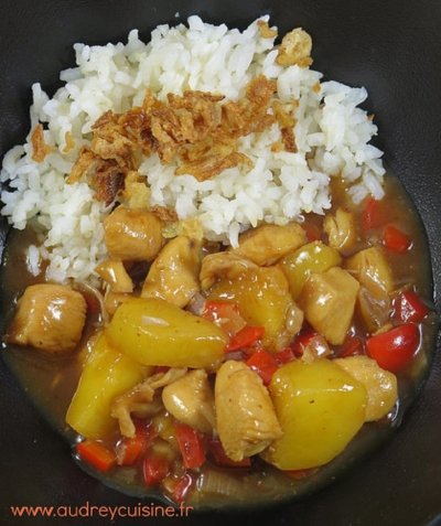 poulet a l'aigre douce
