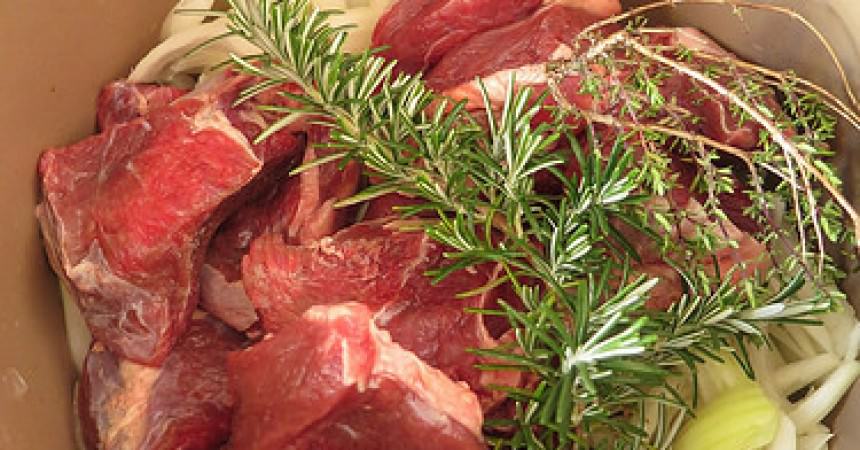 Gardiane de boeuf, comme en Camargue, mais sans le Taureau Gardiane de boeuf, comme en Camargue, mais sans le Taureau