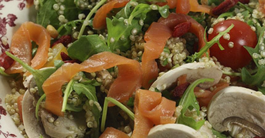 Salade de quinoa aux baies de Goji Salade de quinoa aux baies de Goji