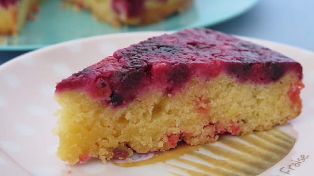 Gateau Moelleux Amandes Fruits Rouges Selon Pierre Herme Audrey Cuisine