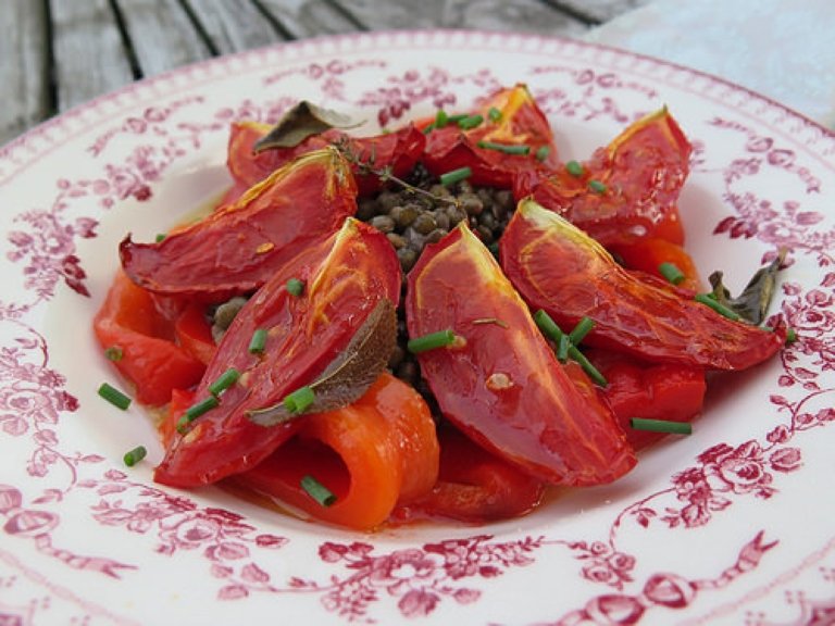 salade de lentilles