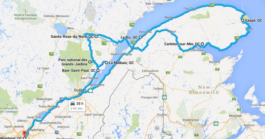 A la découverte du Québec & la Gaspésie (Canada) A la découverte du Québec & la Gaspésie (Canada)