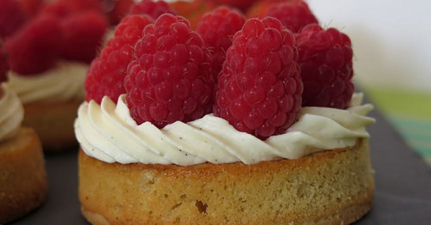 Tartelettes aux framboises Tartelettes aux framboises