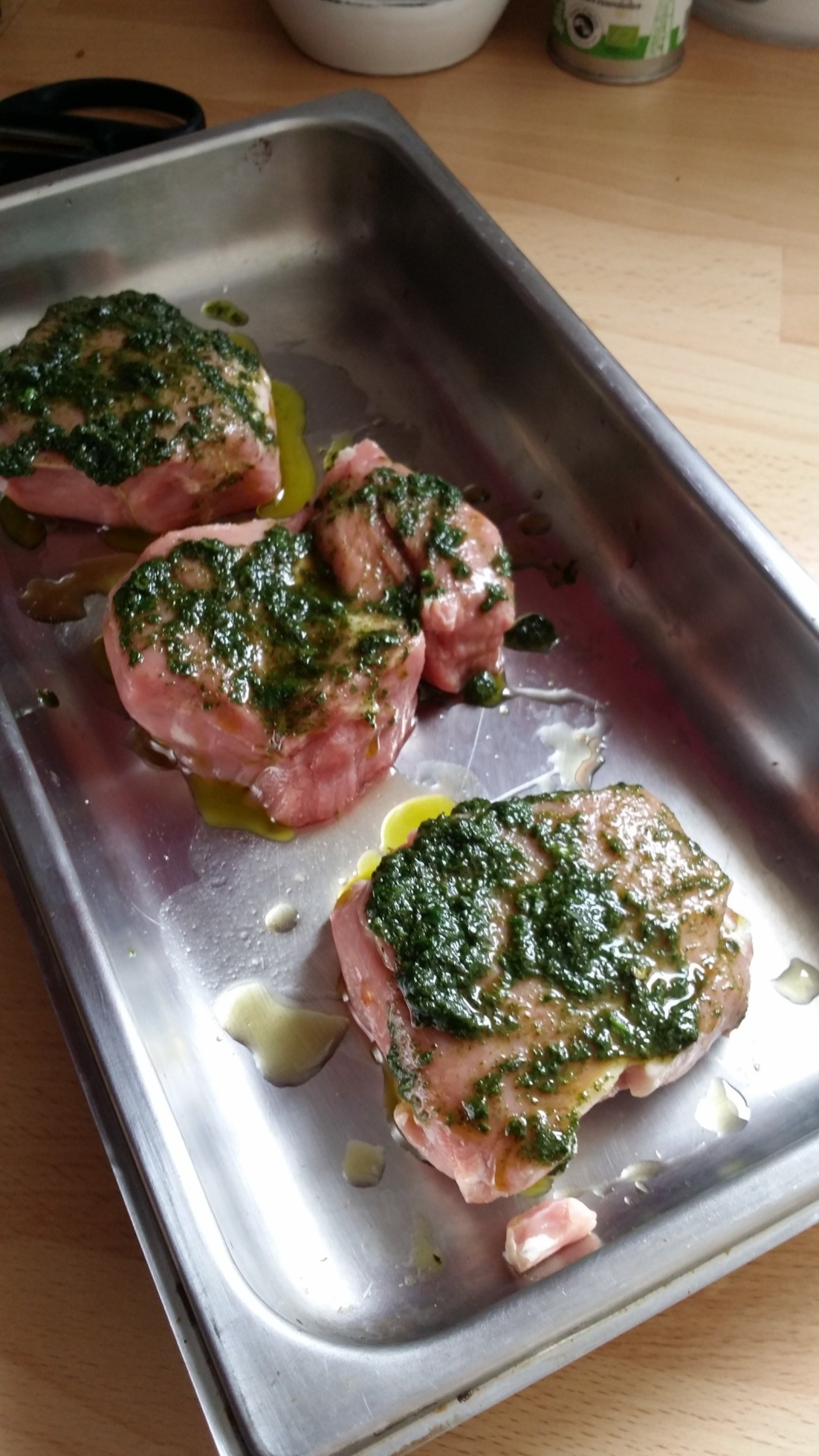 Pavés de veau au basilic frais | Ma p'tite cuisine